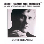 Musique française pour saxophone - CD Harmonia Mundi-Chant du Monde - Distributed by Vandoren